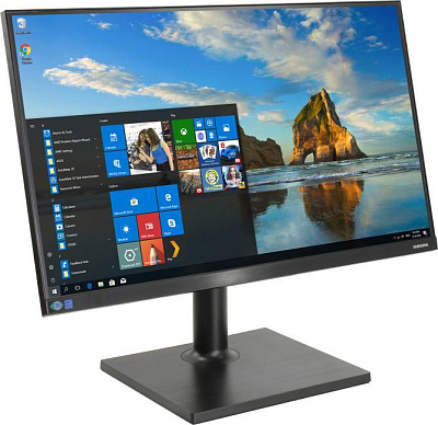 23.8" ЖК монитор Samsung F24T450FQI с поворотом экрана (LCD 1920x1080 HDMI DP USB2.0 Hub)