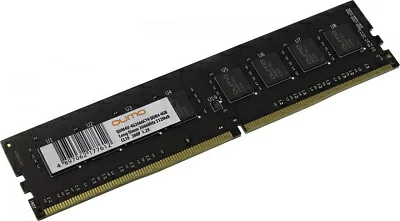 Модуль памяти QUMO QUM4U-4G2666C19 DDR4 DIMM 4Gb PC4-21300 CL19