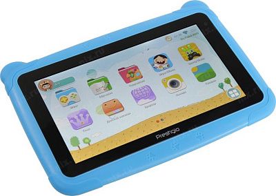 Планшет Prestigio SmartKids PMT3997_W_D_BE Blue 1.3GHz/1/16Gb/WiFi/BT/Andr8.1/7"/0.314 кг