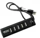 Разветвитель Ginzzu GR-315UB 6-port USB2.0+1-port USB3.0 Hub