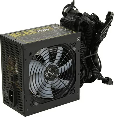 Блок питания Aerocool KCAS PLUS GOLD 750W (RTL) 750W ATX (24+2x4+3x6/8пин)