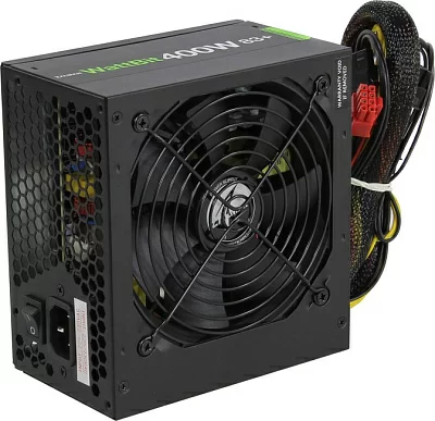 Блок питания Zalman ZM400-XE Black Wattbit 400W 83+ ATX (24+2x4+6+6/8пин)