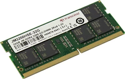 Модуль памяти Transcend JM3200HSE-32G DDR4 SODIMM 32Gb PC4-25600 (for NoteBook)