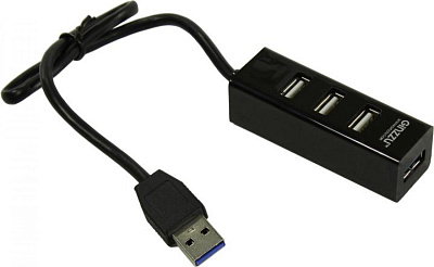 Разветвитель Ginzzu GR-339UB 3-port USB2.0+1-port USB3.0 Hub