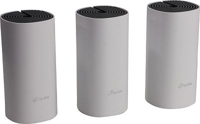 Маршрутизатор TP-LINK Deco E4(3-pack) Mesh Wi-Fi System (2UTP 100Mbps BT 802.11a/b/g/n/ac)