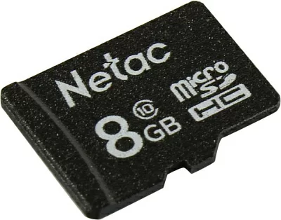 Карта памяти Netac NT02P500STN-008G-S microSDHC Memory Card 8Gb UHS-I U1 Class 10