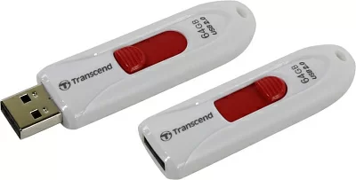 Накопитель Transcend TS64GJF590W JetFlash 590 USB2.0 Flash Drive 64Gb (RTL)