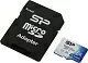 Карта памяти Silicon Power SP064GBSTXDU3V20AB microSDXC Memory Card 64Gb UHS-I U3 V30 + microSD-->SD Adapter