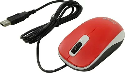 Манипулятор Genius Optical Mouse DX-110 Red (RTL) USB 3btn+Roll (31010116104/31010009403)