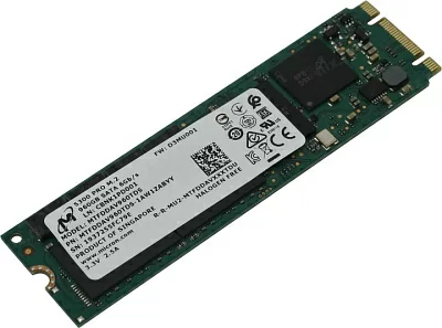 Накопитель SSD 960 Gb M.2 2280 B&M 6Gb/s Micron 5300 PRO MTFDDAV960TDS-1AW1ZABYY 3D TLC