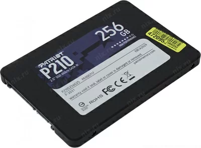 Накопитель SSD 256 Gb SATA 6Gb/s Patriot P210 P210S256G25 2.5"