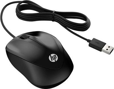 Манипулятор HP Optical Mouse 1000 4QM14AA USB 3btn+Roll