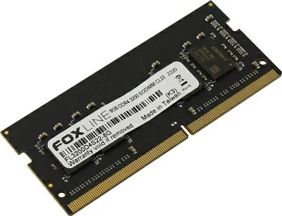 Модуль памяти Foxline <FL3200D4S22-8G> DDR4 SODIMM 8Gb  <PC4-25600> CL22 (for NoteBook)