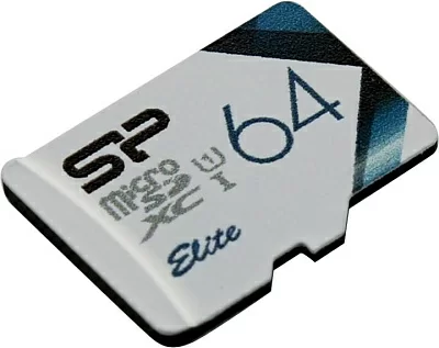 Карта памяти Silicon Power SP064GBSTXBU1V21 microSDXC Memory Card 64Gb UHS-I U1