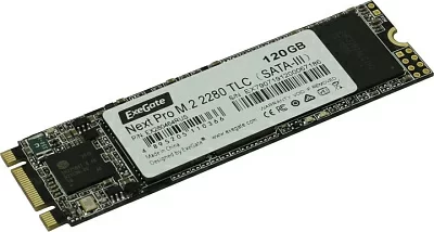 Модуль памяти SSD 120 Gb M.2 2280 B&M 6Gb/s Exegate Next Pro EX280464RUS 3D TLC (OEM)