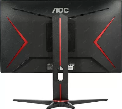 23.8" ЖК монитор AOC 24G2SU Black&Red с поворотом экрана (LCD 1920x1080 D-Sub HDMI DP USB3.1 Hub)