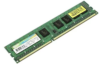 Модуль памяти Silicon Power SP004GBLTU160N02 DDR3 DIMM 4Gb PC3-12800 CL11